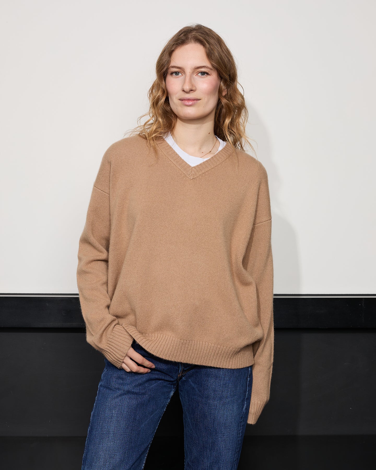 Mathilda Top in Beige