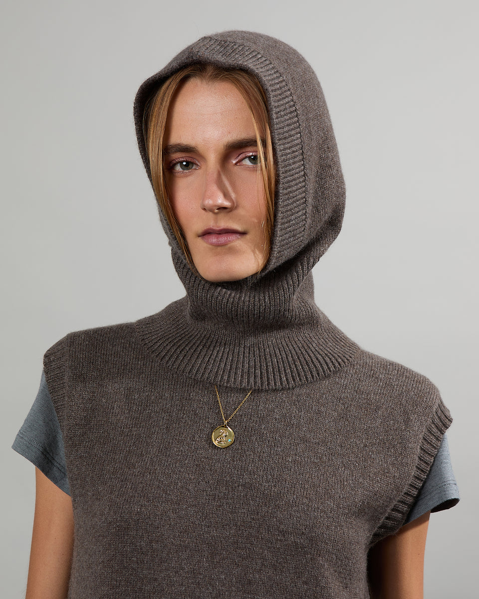 Cagoule - Cagoule cachemire - 1 - Alexandra Golovanoff