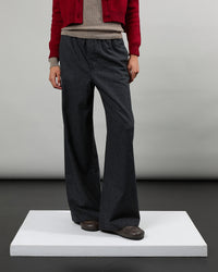 Ava - Pantalon large - Ceinture élastique - Mélange Laine Cachemire - 2 - Alexandra Golovanoff