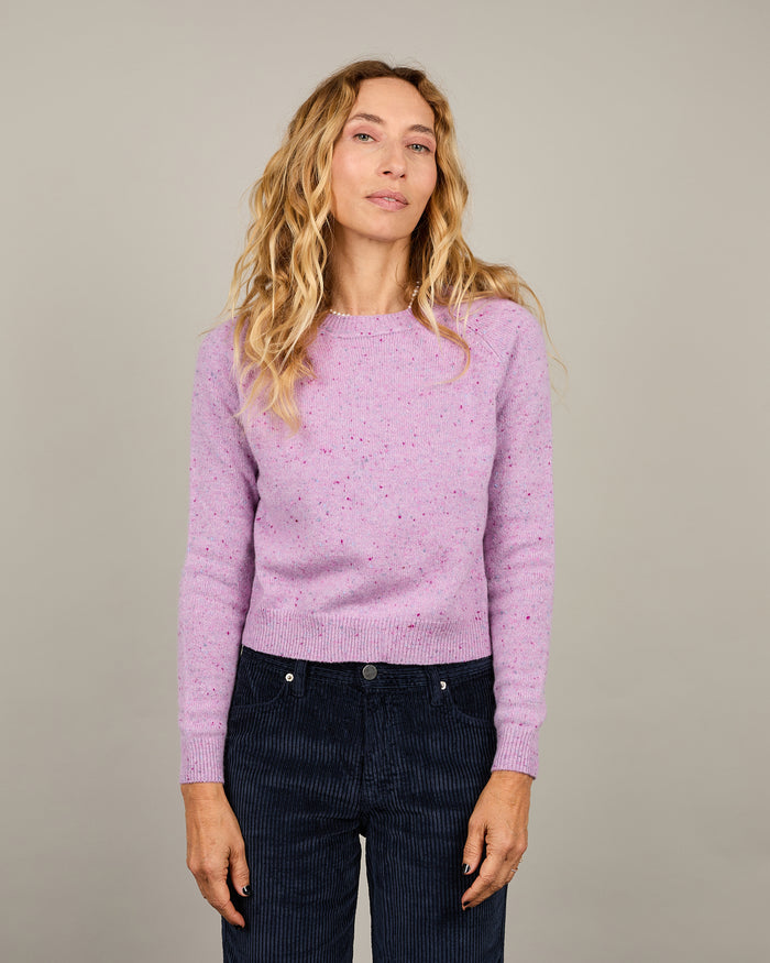 alexandra golovanoff Mini Mila tweed mauve 17