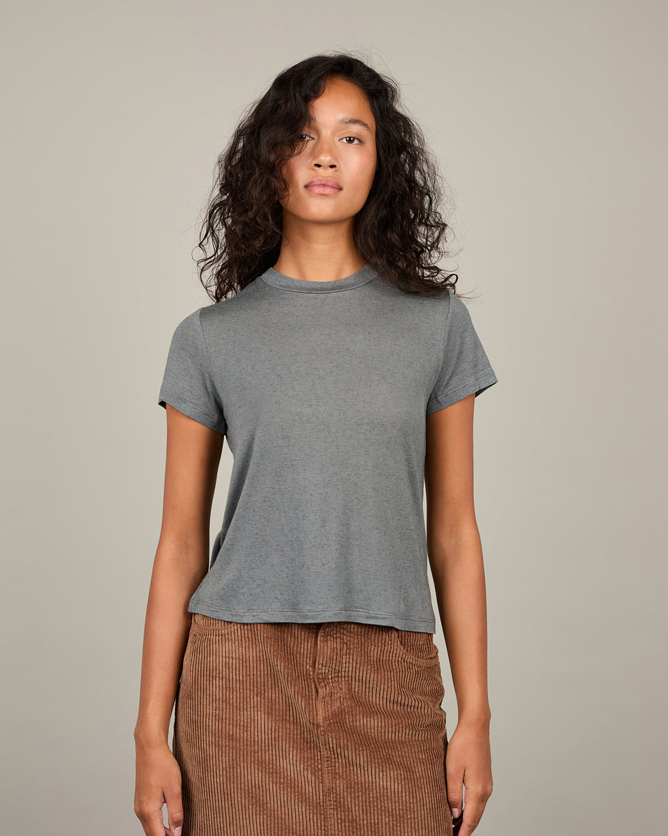 Jean - T-shirt modal cachemire - 1 - Alexandra Golovanoff