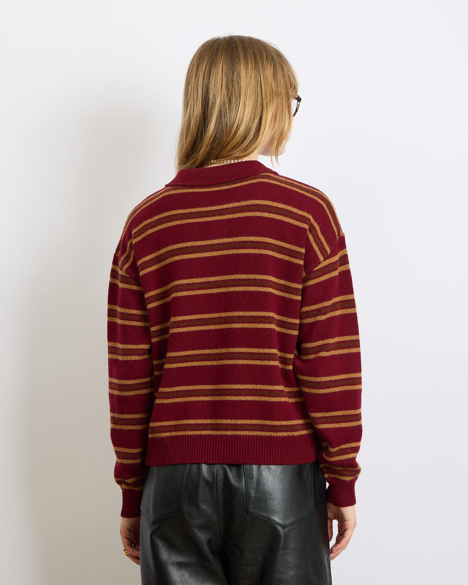 Leon Stripes Wine 21