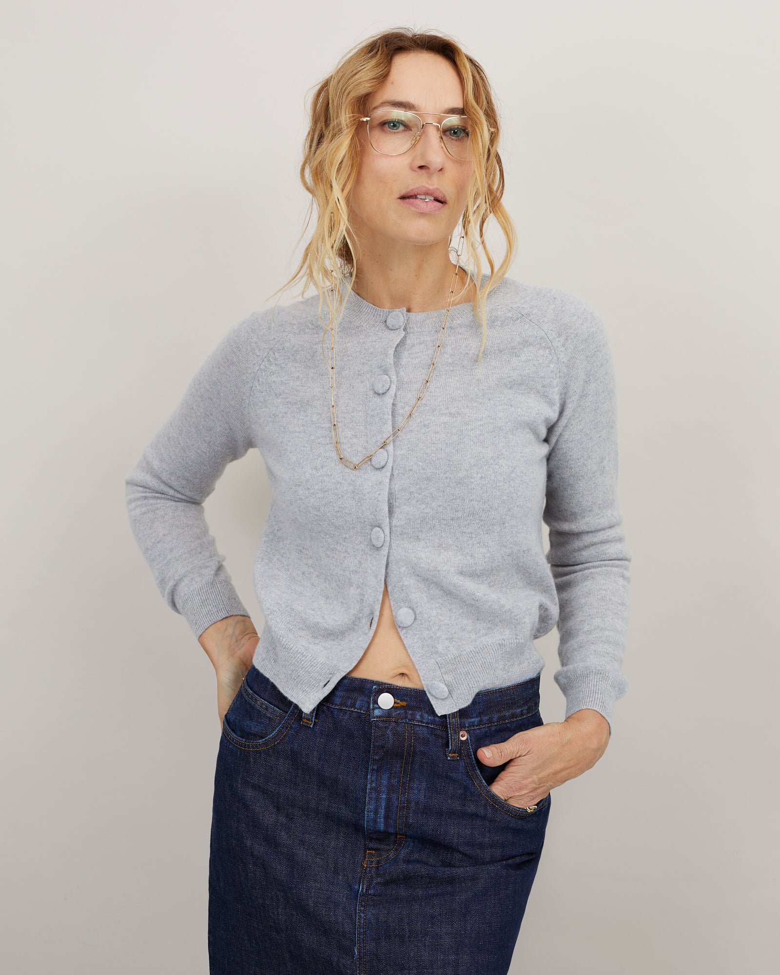 Cardigan Mila Light gris 14 - 3 - Alexandra Golovanoff