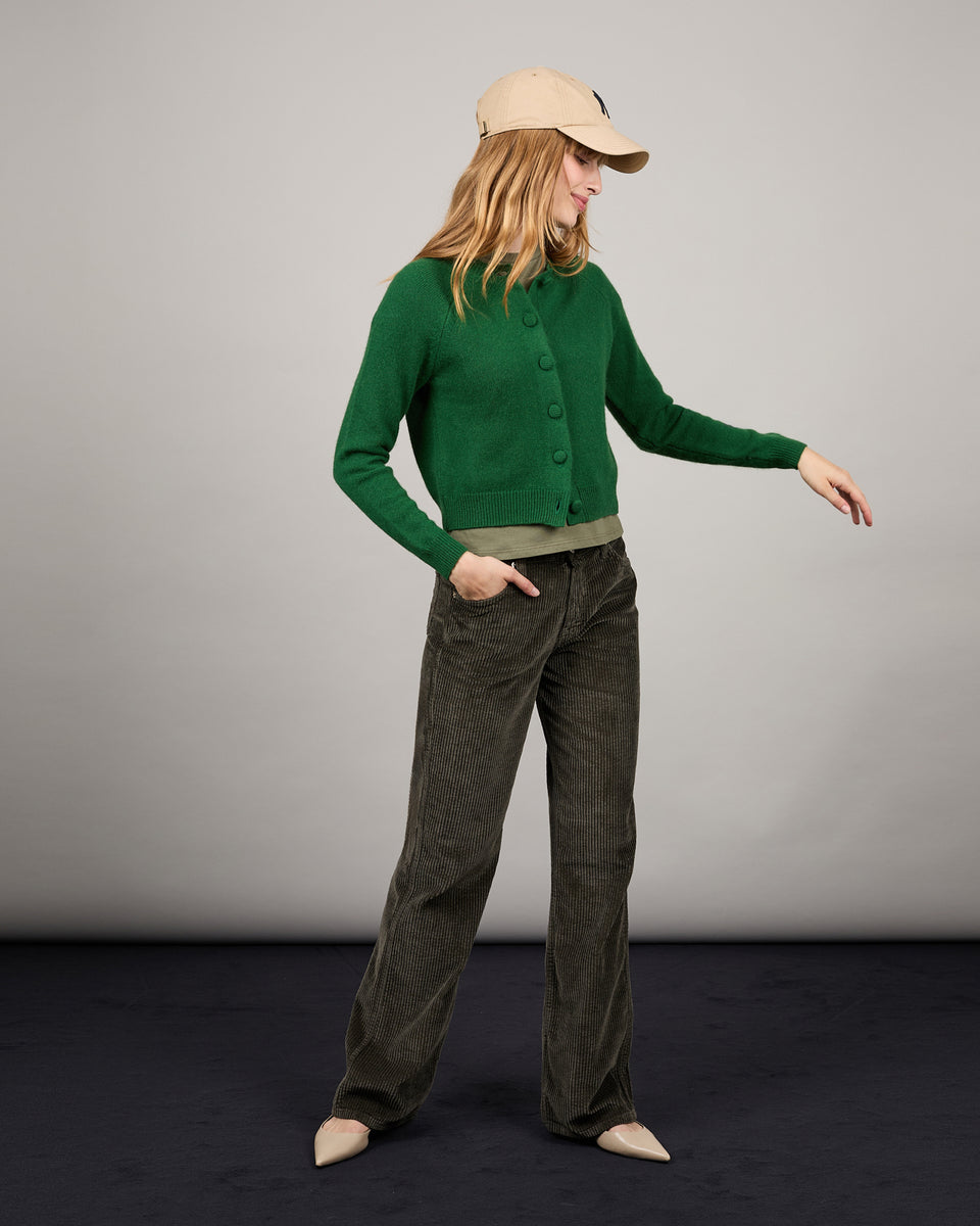 Cardigan Mila green 17 - 1 - Alexandra Golovanoff
