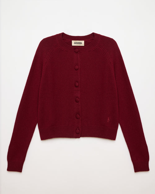 Cardigan Mila Wine 21