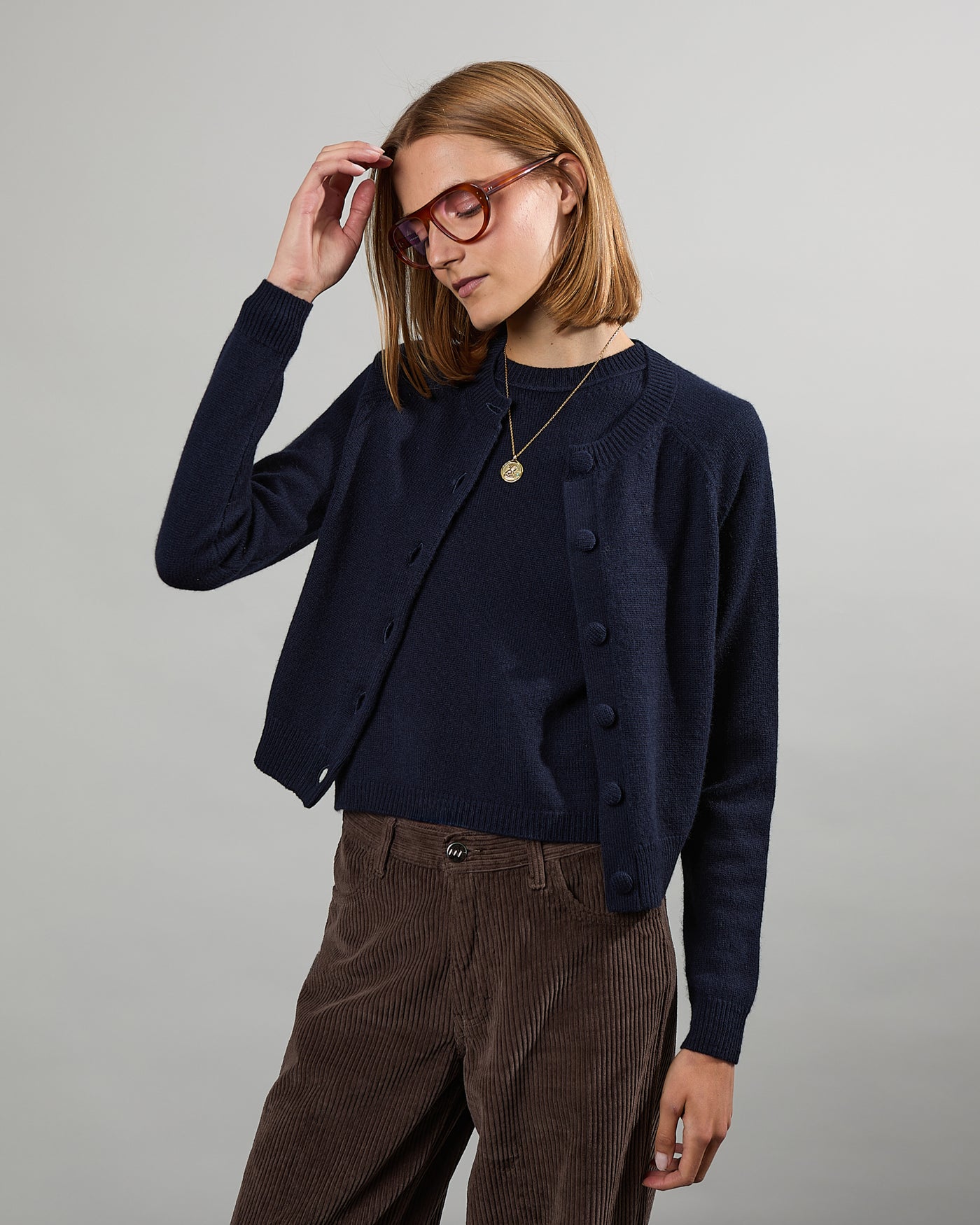 Mini André navy 19