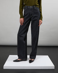 Cécile - Taille mi-haute - jambe large - long  - 2 - Alexandra Golovanoff