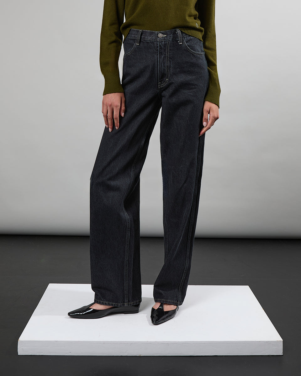 Cécile - Taille mi-haute - jambe large - long  - 2 - Alexandra Golovanoff