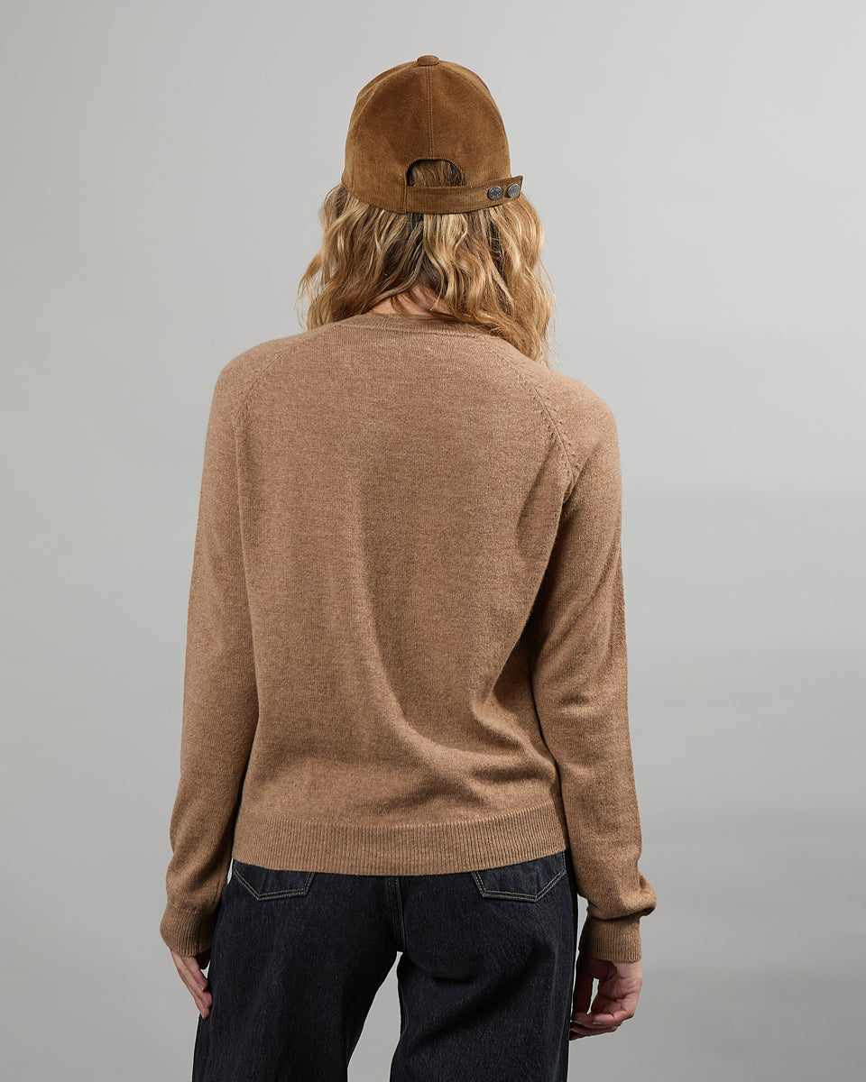 Mila - Pull fin col rond en 100% cachemire  - 2 - Alexandra Golovanoff