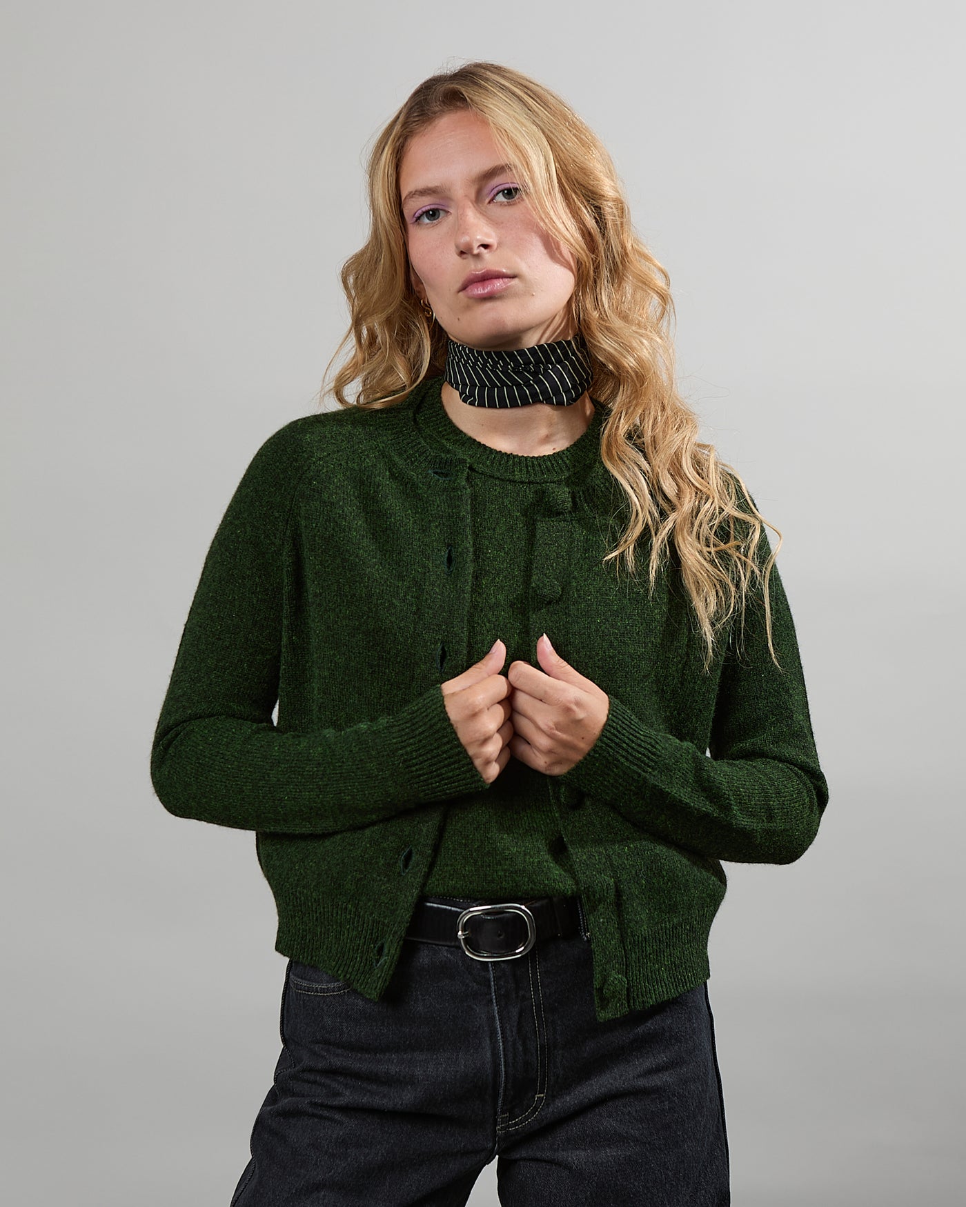 Cardigan Mila green 19