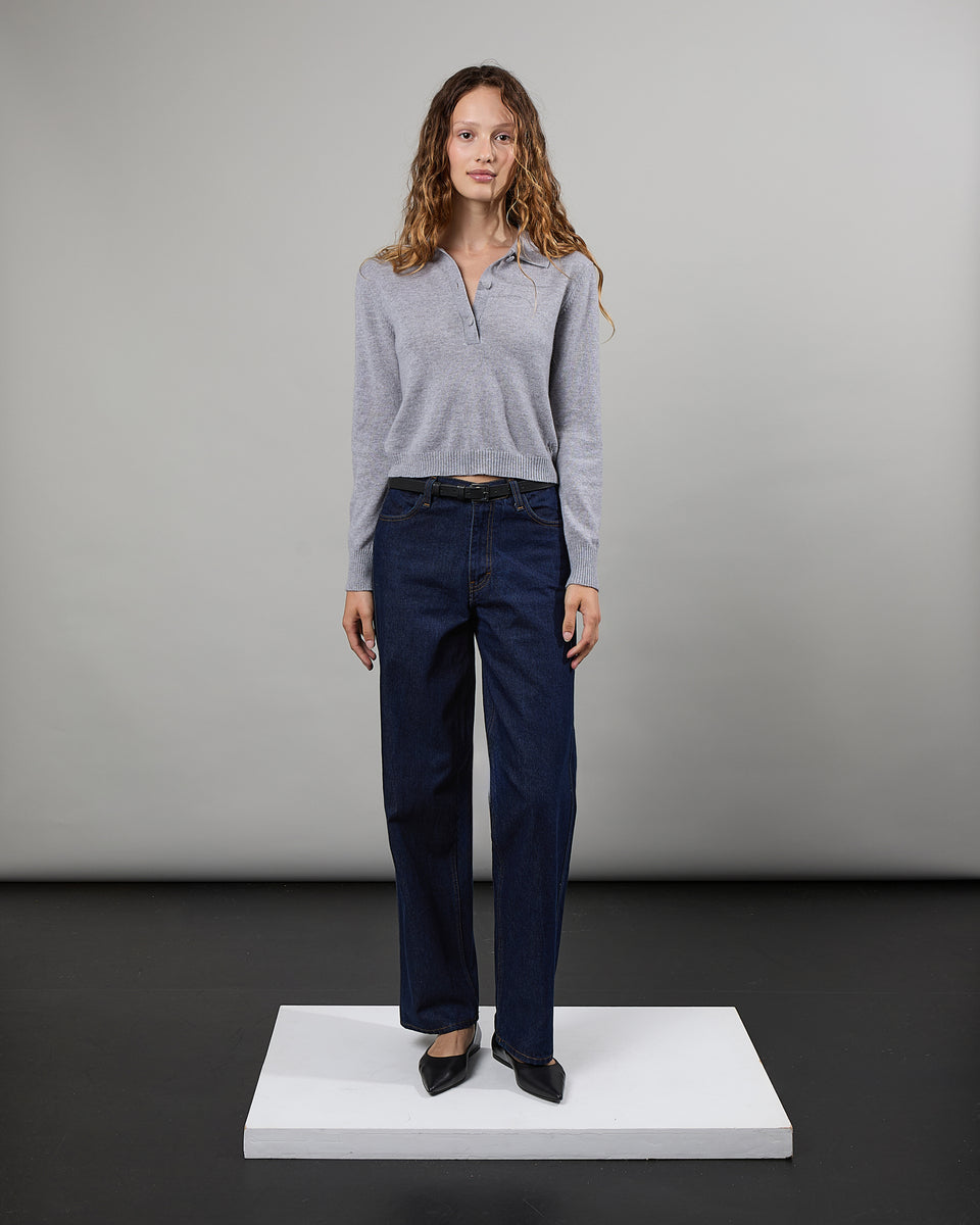 Cécile - Taille mi-haute - jambe large - long  - 1 - Alexandra Golovanoff