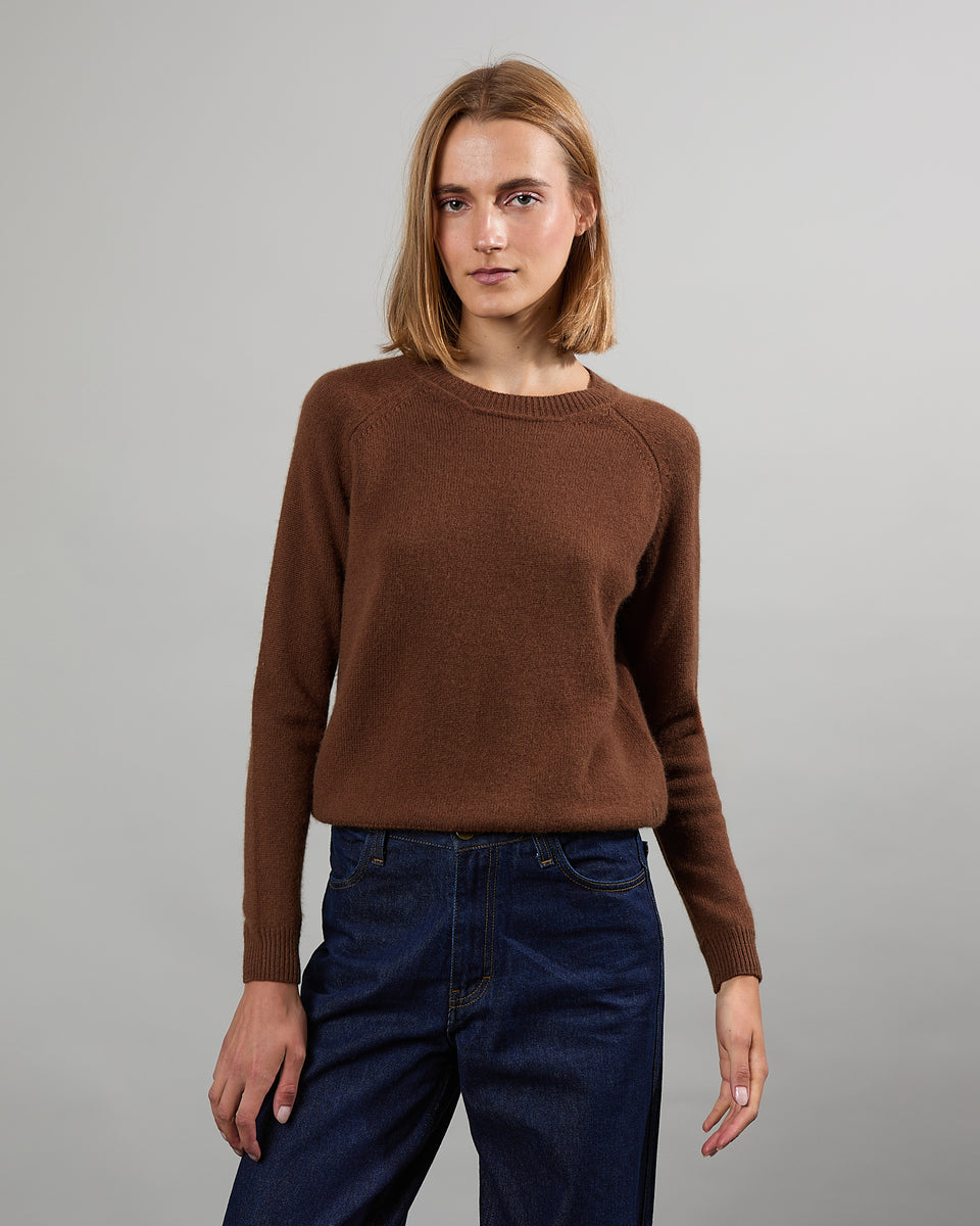 Mila - Pull col rond en 100% cachemire - 1 - Alexandra Golovanoff