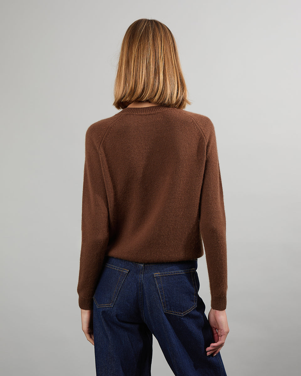 Mila - Pull col rond en 100% cachemire - 2 - Alexandra Golovanoff