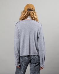 Lubna - Veste cardigan fin en 100% cachemire - 2 - Alexandra Golovanoff