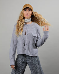 Lubna - Veste cardigan fin en 100% cachemire - 1 - Alexandra Golovanoff