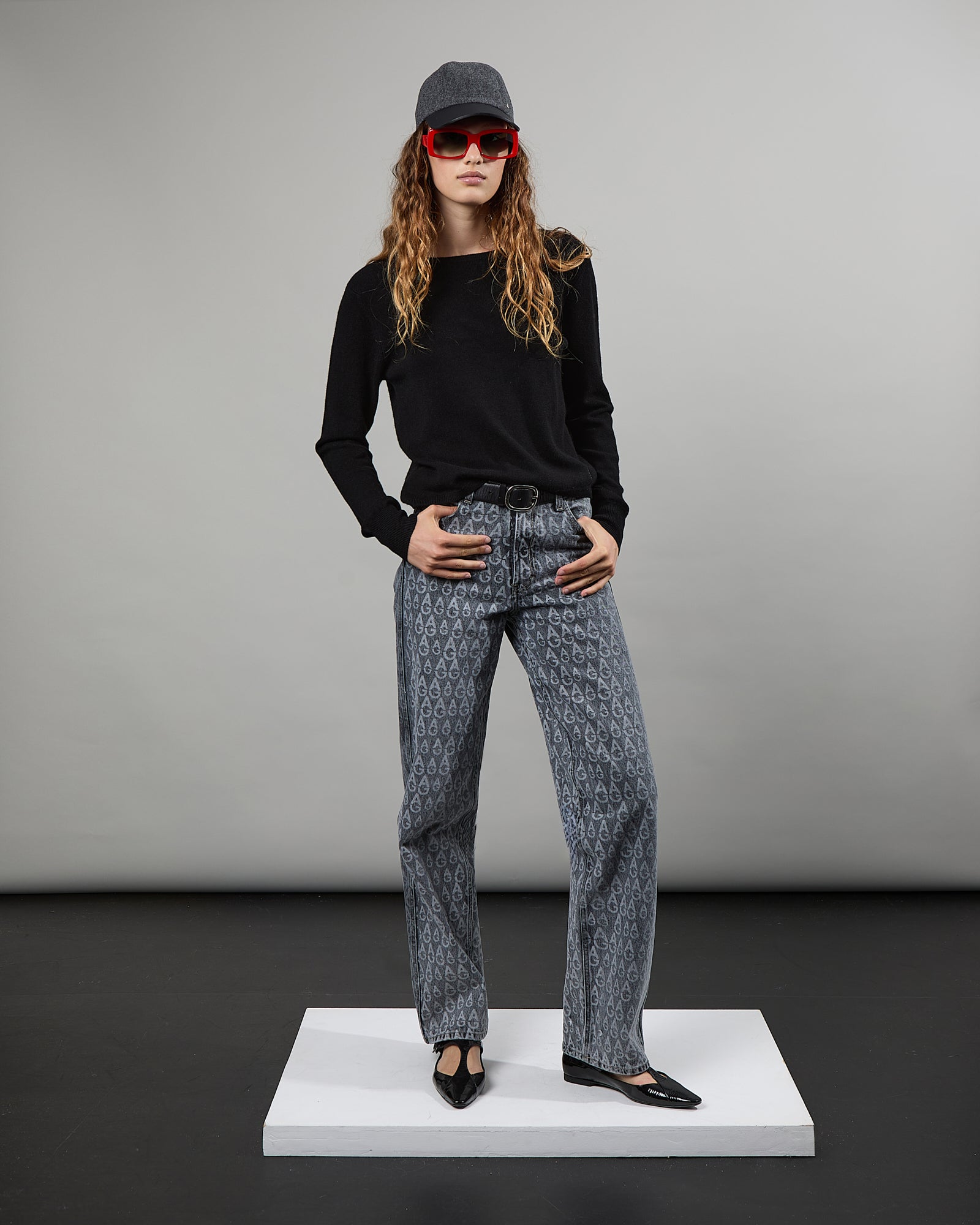 Elena - Pull fin reversible en 100% cachemire - 1 - Alexandra Golovanoff