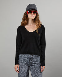 Elena - Pull fin reversible en 100% cachemire - 2 - Alexandra Golovanoff