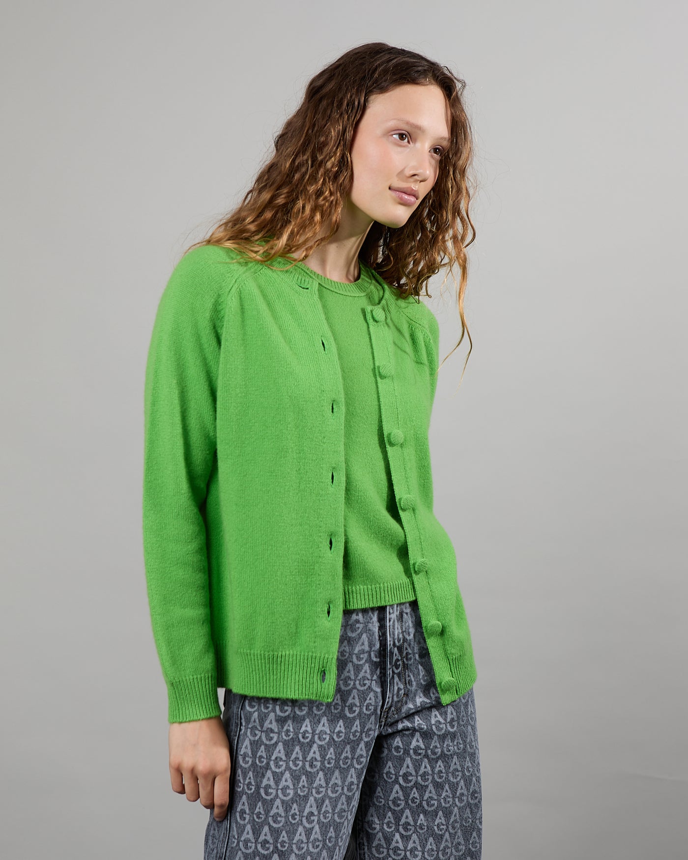 Maxi Cardigan Mila vert 19