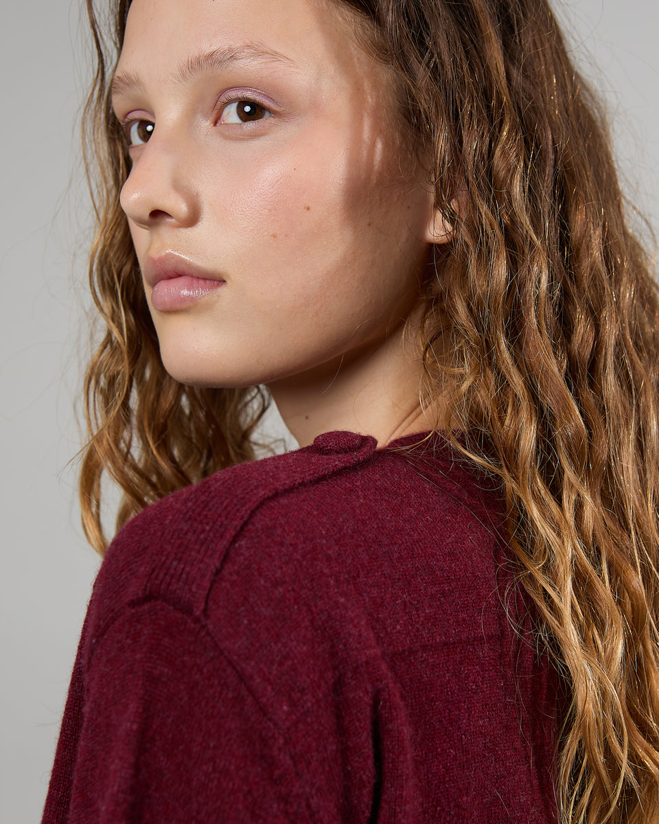 Lubna - Veste cardigan fin en 100% cachemire - 2 - Alexandra Golovanoff