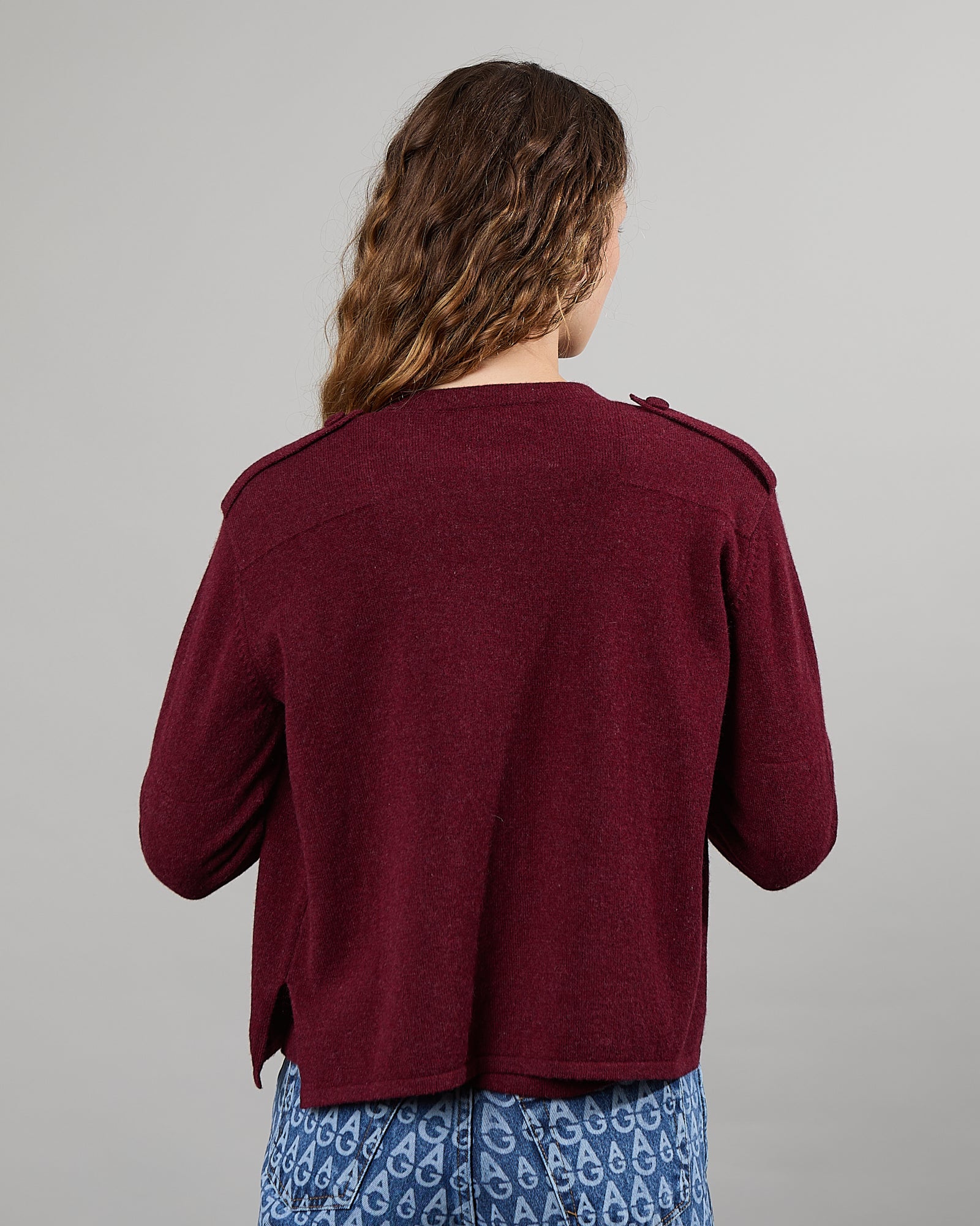Lubna - Veste cardigan fin en 100% cachemire - 3 - Alexandra Golovanoff