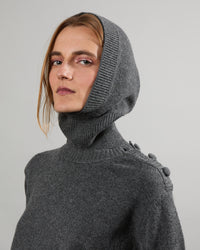 Cagoule - Cagoule cachemire - 2 - Alexandra Golovanoff