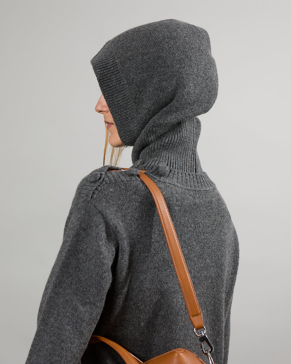Cagoule - Cagoule cachemire - 1 - Alexandra Golovanoff
