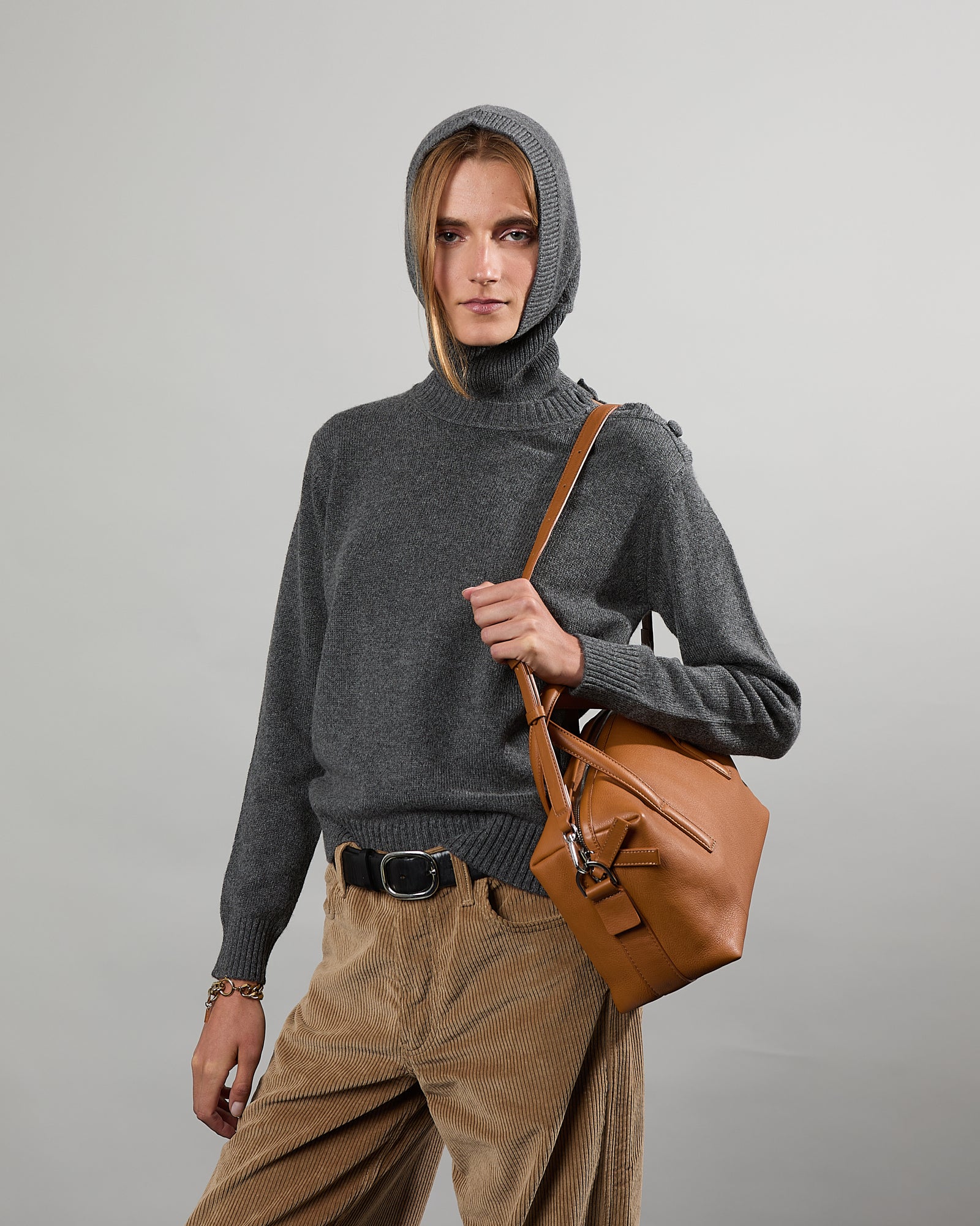 Sac Alex Camel | Calfskin leather | Alexandra Golovanoff