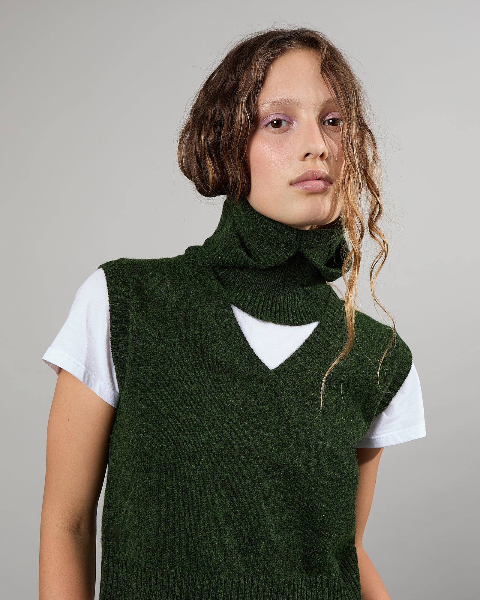 Cagoule - Cagoule cachemire - 1 - Alexandra Golovanoff