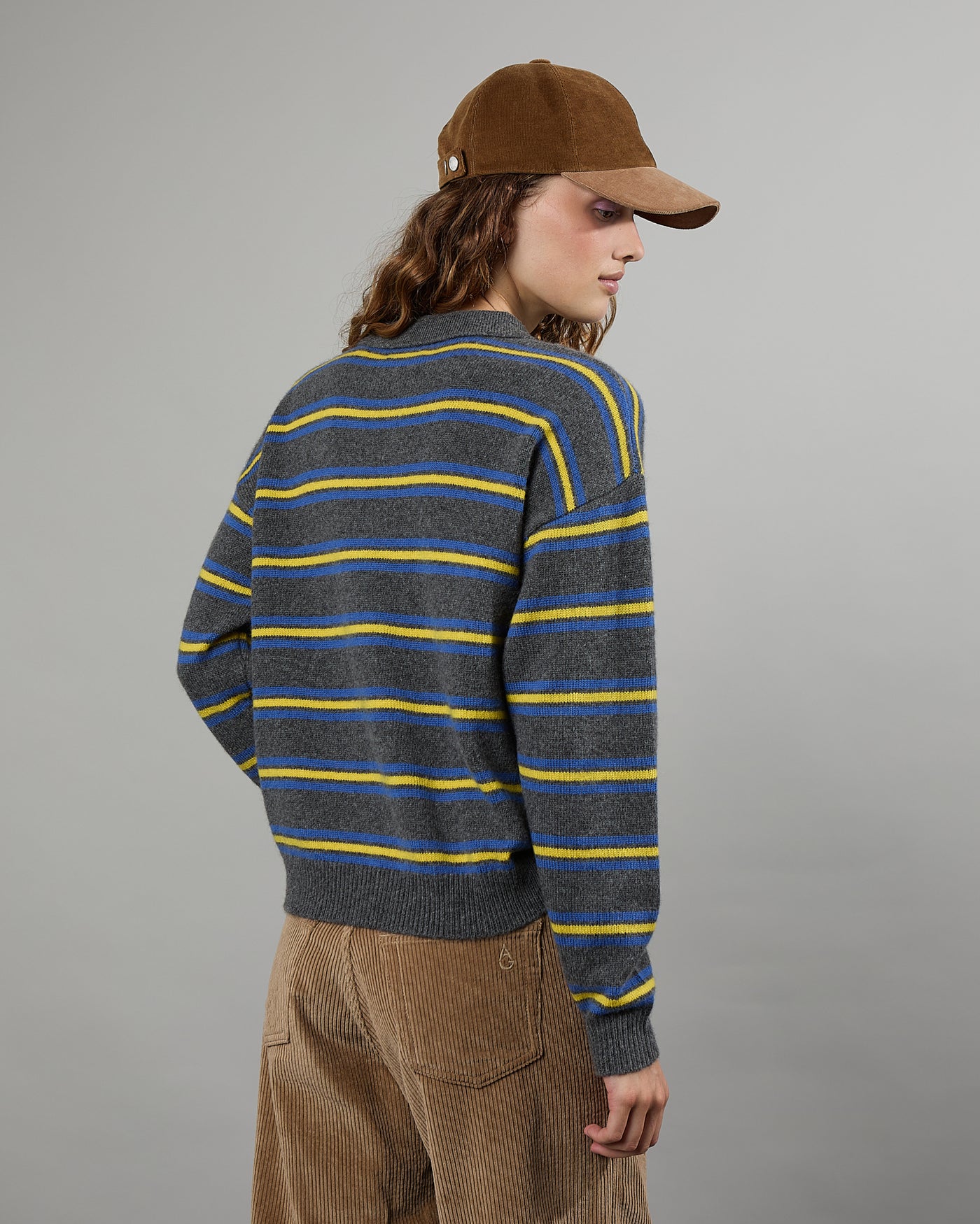 Léon Stripes grey 19