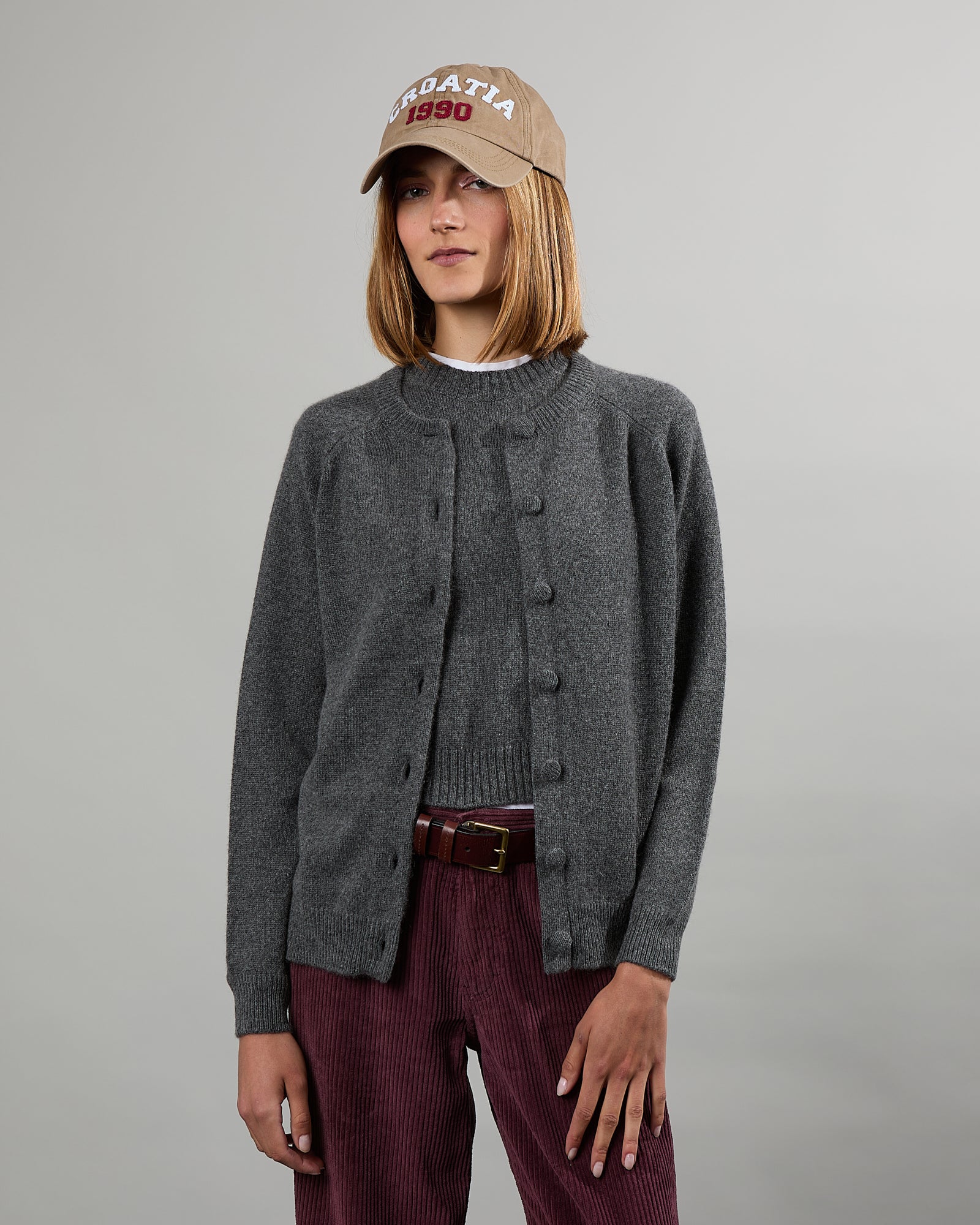 Maxi Cardigan Mila Grey