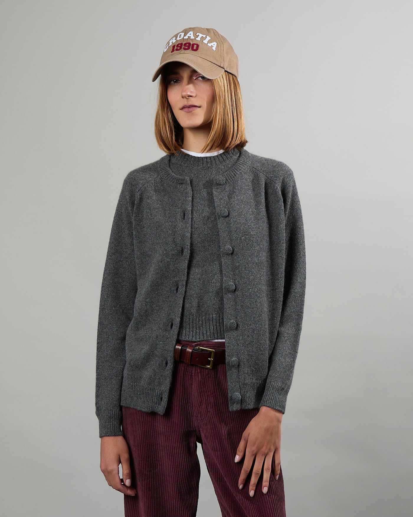 Maxi Cardigan Mila grey 19
