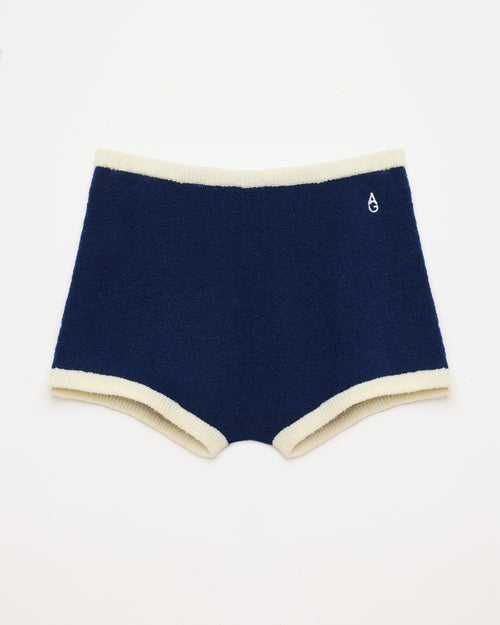 Shorty Stripes Terry Encre 21