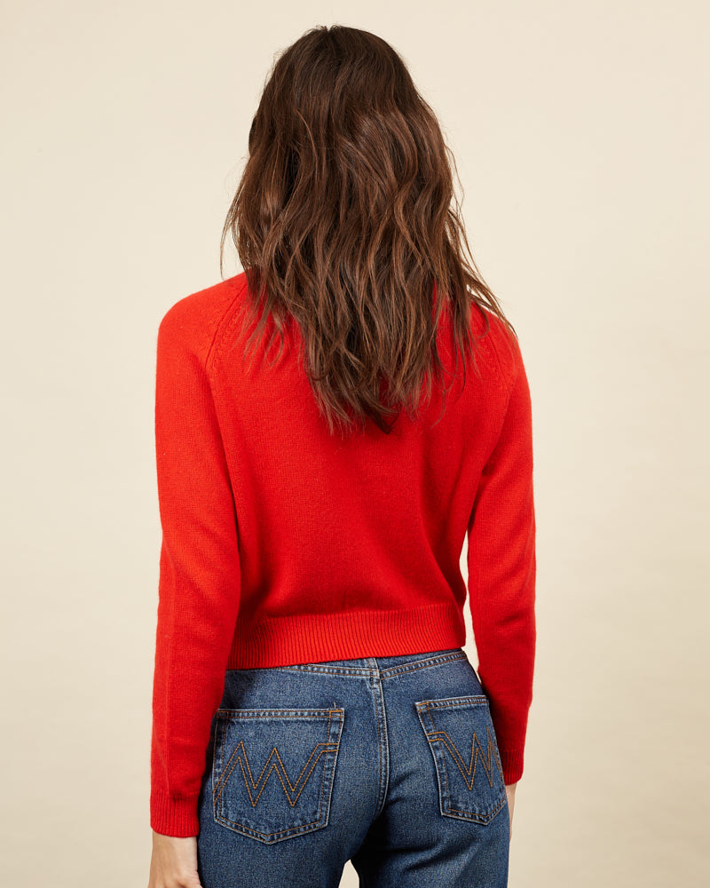 Cardigan Mila poppy 15 - 2 - Alexandra Golovanoff