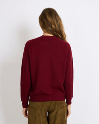 Maxi Cardigan Mila Wine 21