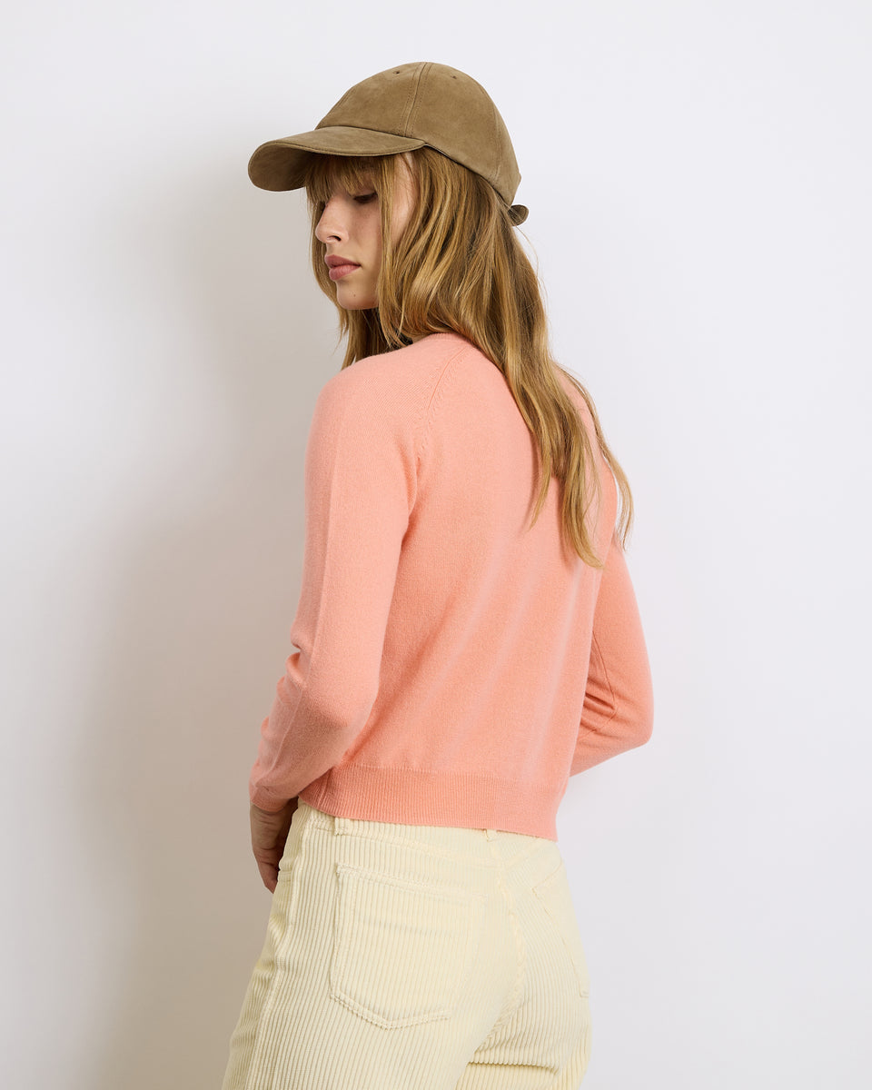 Cardigan Mila Light Corail 21 - 2 - Alexandra Golovanoff