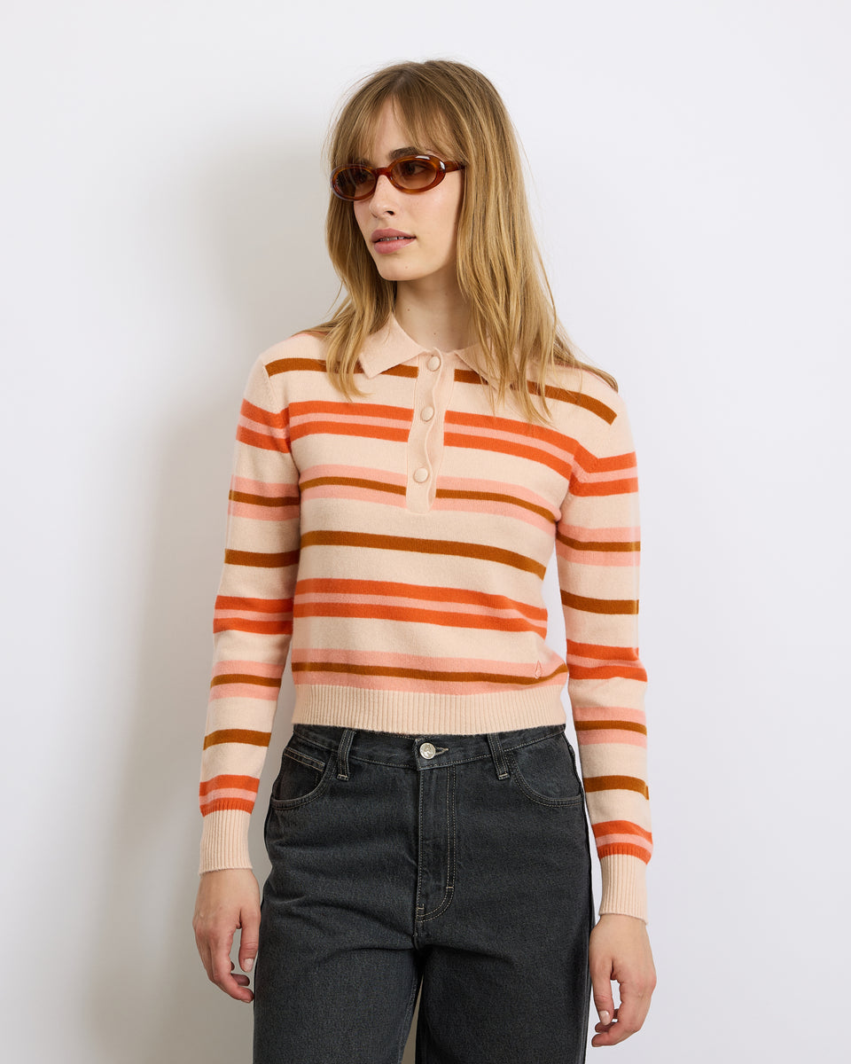 Anna Stripes Light Rose 21