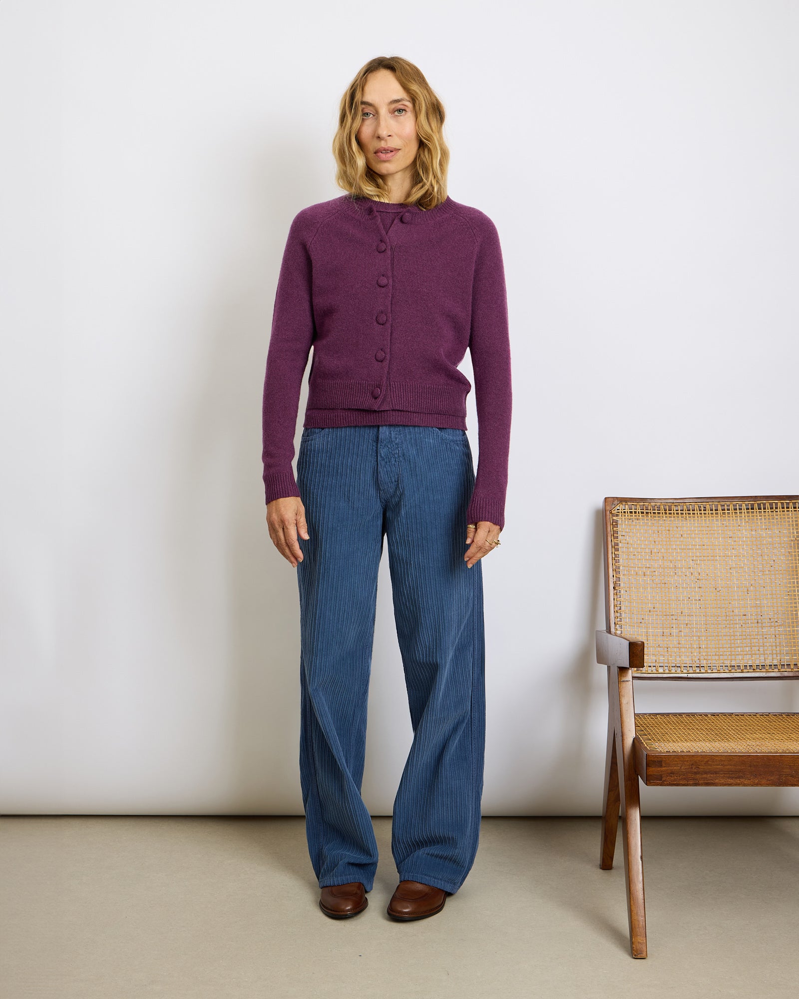 Cardigan Mila Purple 21