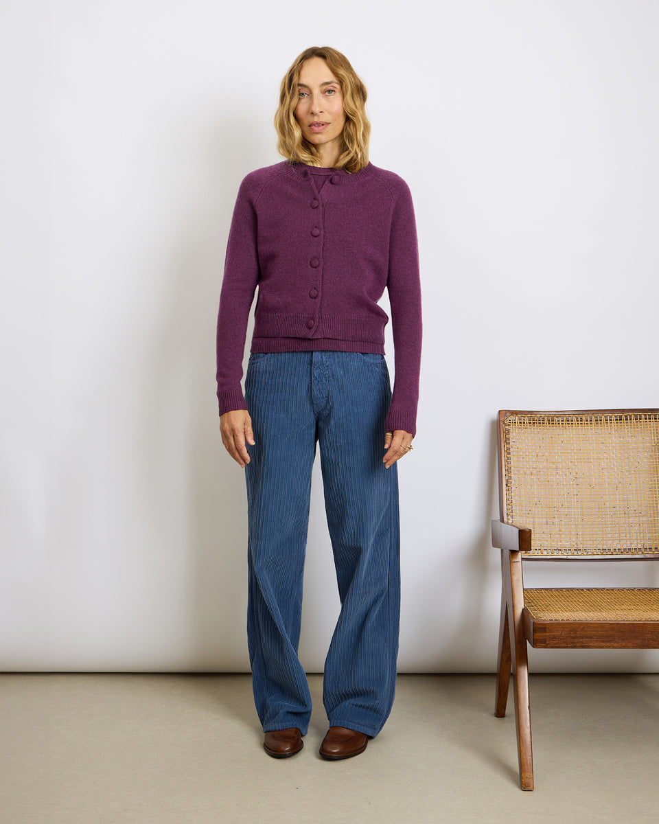 Cardigan Mila Purple 21