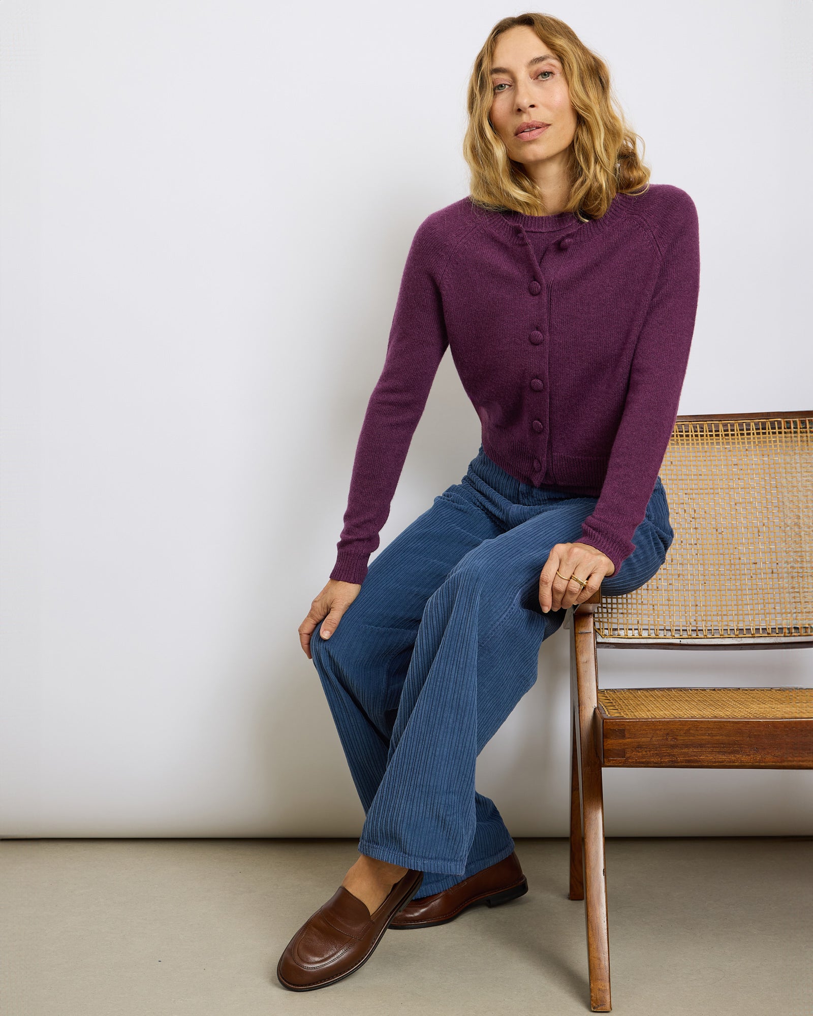 Cardigan Mila Purple 21