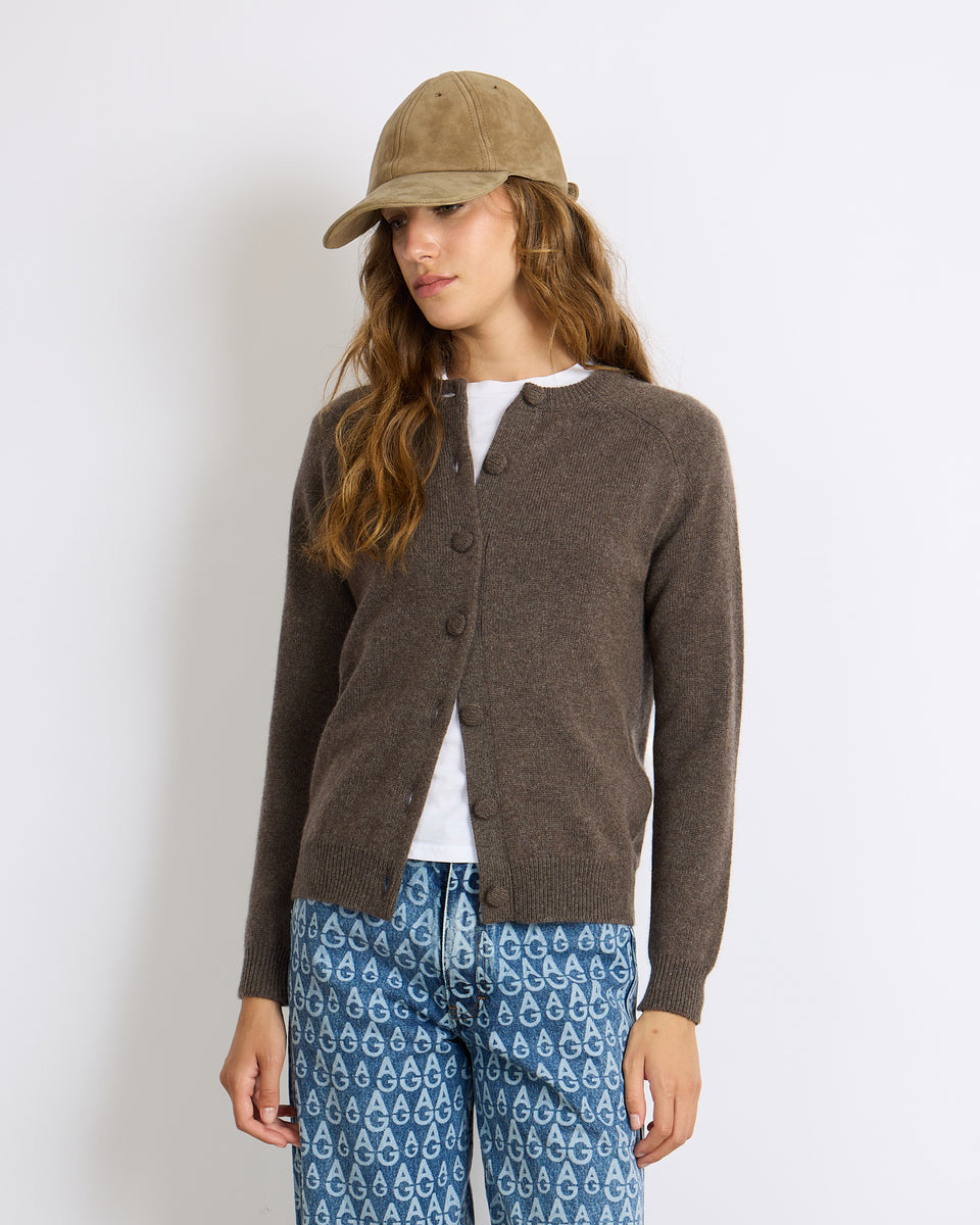 Maxi Cardigan Mila Brown 19