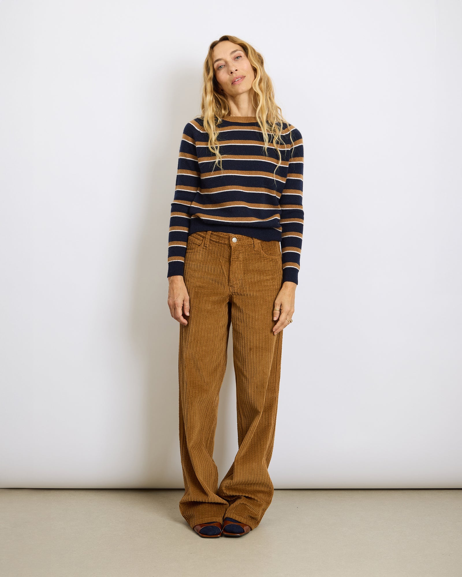 Mila Stripes Navy 21