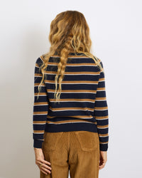 Mila Stripes Navy 21