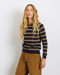 Mila Stripes Navy 21