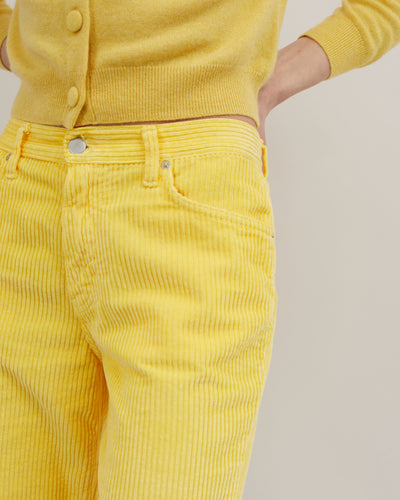 pantalon France corduroy jaune 16