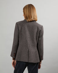 John - Veste 100% cachemire - chevrons - 3 poches plaquées - 3 - Alexandra Golovanoff