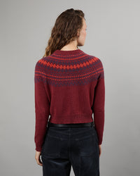 Mini Mila Fair Isle brique 19 - 2 - Alexandra Golovanoff