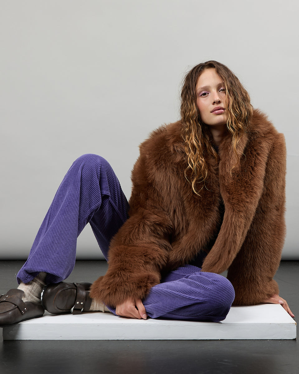 Marlène - Veste en shearling - 1 - Alexandra Golovanoff