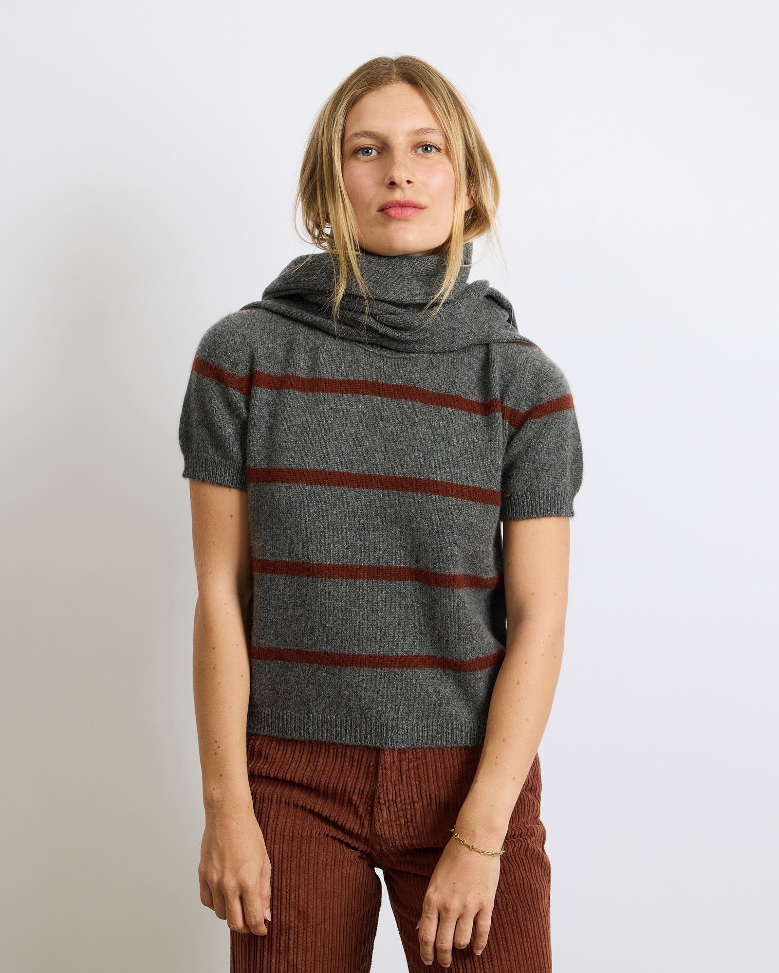Mini Andre Stripes Grey 21