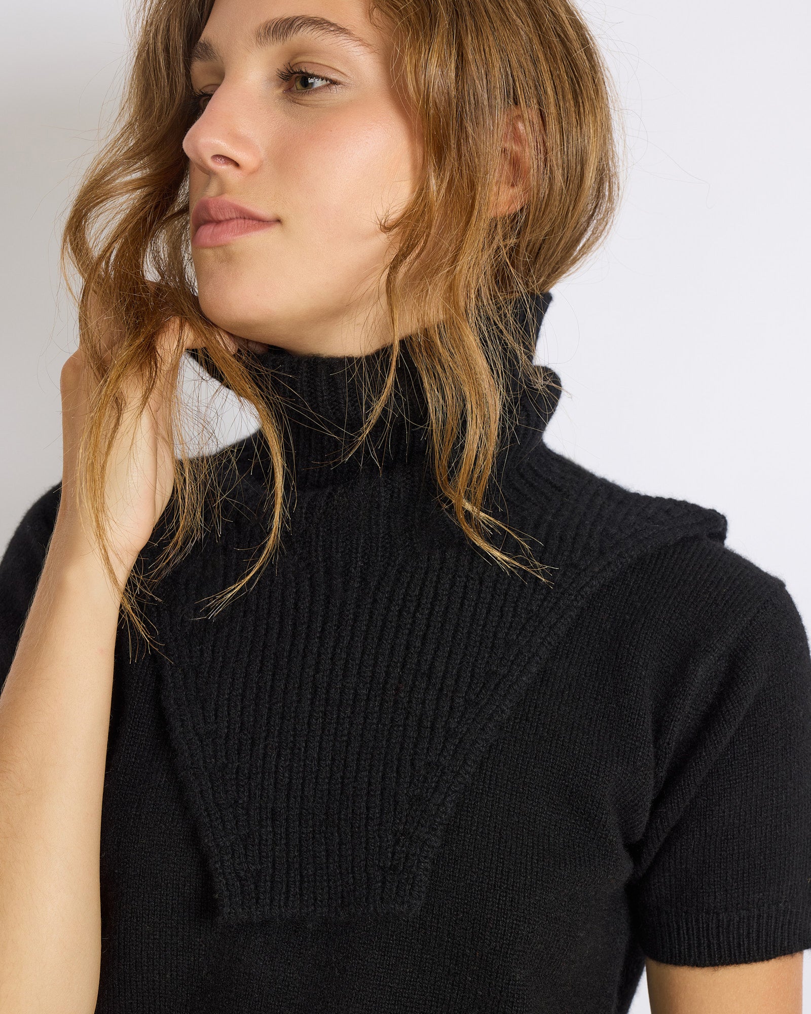 Plastron Black