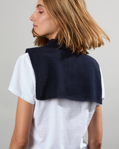 Plastron Col navy 19